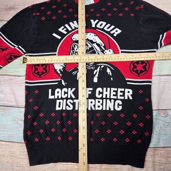 Star Wars Women's Darth Vader Ugly Christmas Sweater Small - Picture 4 of 6